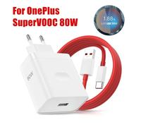 Cargador de pared rápido OnePlus 80W SuperVOOC EU para OnePlus 10 Pro 11 12 13 15 Nord 4 5 CE 2 3 Lite OPPO Realme, cable USB tipo C 2m Cable