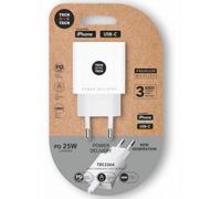 Cargador de Pared Tech One Tech TEC2264 25W USB-C Power Delivery Blanco