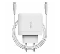 Cargador de pared trust maxo 65 w blanco