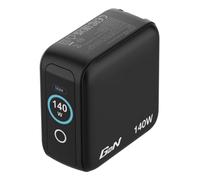 Cargador de pared universal gan para viaje verbatim mini gan charger con pantalla/ 3xusb tipo-c/ 1xusb/ 140w