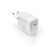 Cargador de pared USB-C PD GaN de 45 W - Blanco