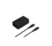 Cargador de pared USB-C UNIQ Power Delivery de 18 W, color negro.