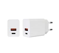 Cargador de Pared USB PNI CHG300 Quick Charge 3.0, 30 W, Carga rápida móvil Android y Otros, Funciones de Seguridad integradas y Apagado automático Cuando está Lleno