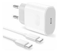 Cargador de pared USB rápido con certificación MFi de compatibilidad universal de Apple, cable Lightning para iPhone 15 Series, cargador de pared