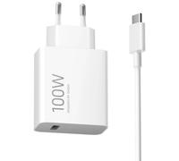 Cargador de Pared Xiaomi 100W Combo de Carga USB Tipo A Blanco