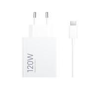 Cargador de Pared Xiaomi 120W HyperCharge Combo Cargador USBA+Cable USBC Usado