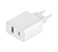 Cargador de Pared Xiaomi Mi 33W Wall Charger/ 1xUSB Tipo-C/ 1xUSB/ 33W