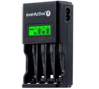 Cargador de batería AA/AAA con LCD - everActive