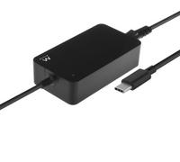 Cargador usb tipo c ewent ew3981 para portatiles 45w