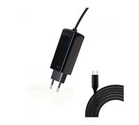 Cargador de portátil tooq tqlc-usbcgan65pd-c usb tipo-c/ 65w/ automático/ voltaje 5-20v/ 1x usb tipo-c