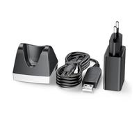 Cargador de Recambio HQ850 para Maquinilla de Afeitar Compatible con la Afeitadora Eléctrica Philips Norelco OneBlade QP2630 QP2530 para el Soporte de Carga del Recortador de Barba (Sólo Apto para 8V)