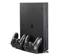 Cargador De Red Hama Soporte Dock Para Sony PS4 Slim Pro Controlador Consola