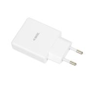 Cargador de red ibox c-43 slim gan pd30w, blanco