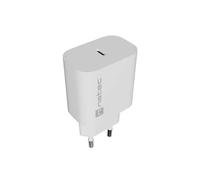 Cargador de red natec ribera 1x usb-c 20w blanco