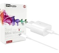 Cargador de Red Rápido 25W USB-C para Samsung Galaxy S25, S24, S24 FE, S23, S23 FE, S22, S21, S21 FE, A55, A35, A26, A25, A15, A16, A06, A05, A05s, A23, A24, A33, A34, A52s, A53, A54, A73, Z Fold6