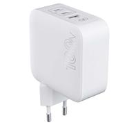 Cargador de red universal de 100 W con USB-C y USB-A con Power Delivery GaN