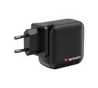 Cargador de Pared Universal Verbatim Mini GaN Wall Charger/ 3xUSB Tipo-C/ 1xUSB/ 100W