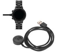Cargador de Reloj, Cable de Carga Magnético para Reloj Inteligente para Gen 6/Gen 5/Gen 4/Sport para Gen 6/Gen 5E/Gen 5/Gen 4, Múltiples Protecciones Integradas (Negro)