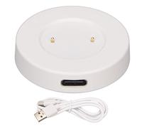 Cargador de Reloj Inalámbrico, Estación de Carga Rápida Magnética USB, Cargador Inalámbrico Portátil con Cable de Carga USB, Base de Carga de Reloj Inteligente para GT (Blanco)