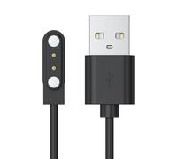 Cargador de reloj inteligente de 1 m, magnético de 2 pines para cargador YAMAY SW022, cable de carga universal de reloj inteligente de 2 pines de 4 mm para Yamaha SW022, AGPTEK LW11, Ticwatch GTX