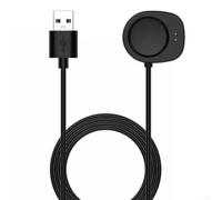 Cargador de reloj magnético para Amazfit Balance A2286 Helio-A2445-100cm Tipo C Cable adaptador con regulación de voltaje segura (negro)