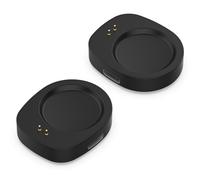 Cargador de reloj tipo C, adaptador de carga, convertidor compatible con Amazfit T-Rex 3/Balance/Balance 2/Helio Strap Smartwatch Cargador (sin cable) (Negro + Negro)