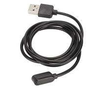 Cargador de Reloj USB Cable de Carga de Reloj Inteligente Compacto y Liviano para 6 7 Band 6 7 para ES, Método de Carga Seguro y Eficiente para Pulseras Inteligentes (BLACK)