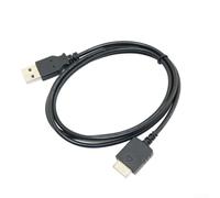 Cargador de reproductor portátil para Sony para Walkman NW-A55 A56 A35 A45 NW-ZX300 ZX300A NW-A800 A805 A808 S603 S703F S715F E443 E445 X1050 | 1,2 m de carga y