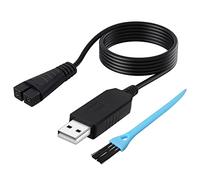Cargador de repuesto para afeitadora Panasonic ER-GB42-K, cable de carga para recortadora de barba, con cepillo de limpieza
