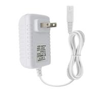 Cargador de repuesto para Waterpik WP360 WP462 WP450 WF13 WP100 hilo dental de agua, piezas de repuesto para adaptador de cable de alimentación (blanco)