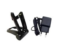 Cargador De Soporte Plegable For Afeitadora, Compatible For Philips, RQ1290 RQ1295 RQ1296 RQ1250 RQ1251 RQ1252 RQ1255 RQ1260+HQ8505 Cargador Enchufe UE Antienredos Portátil