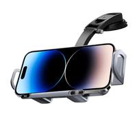 Cargador de teléfono inalámbrico para automóvil: funcionamiento automático de carga rápida de 15 W, soporte plegable para teléfono inteligente de doble bobina, soporte de ventilación de aire para