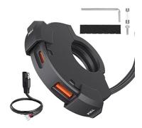 Cargador De Teléfono para Moto,Cargadores para Cámaras Digitales - Toma USB Impermeable PD30W para Teléfono Viajes GPS y Manillar de Moto con Carga Rápida