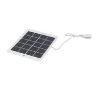 Cargador del panel solar del USB 5W 5V para la publicidad solar al aire libre, las luces del jardín y la carga de la batería de la energía