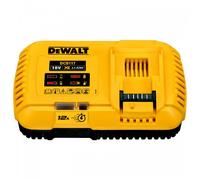 DEWALT DCB117-QW - Cargador rápido System, Para baterías 18V y XR Flexvolt, Corriente de carga de 12A, Indicador LED del proceso de carga, Adecuado para montaje en pared