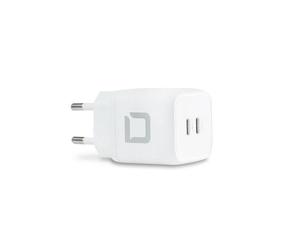 Cargador Dicota D31984 USB-C 45W Power Delivery 2 Puertos Blanco