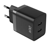 Cargador DLH DY-AI5447 45W 2 Puertos USB-C GaN Negro