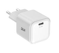 Cargador DLH DY-AU5430W Interior USB-C 30W GaN Power Delivery Blanco