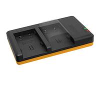 Cargador Doble (Corriente, USB) para Canon NB-2L / EOS 350D 400D.. Elura Legria Powershot Optura... v. Lista/Fuente de alimentación Incluido