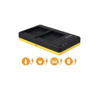 Patona Cargador rápido doble para Canon LP-E6