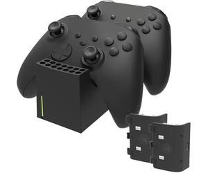 Cargador Doble Snakebyte para Mandos Xbox Twincharge X Black