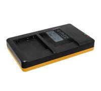 Cargador Doble (USB) Compatible con Panasonic DMW-BCG10(E), BCF10(E) / Compatible con Lumix DMC-FH, FS, FT, FX, TS, TZ, ZR, ZS, ZX ... - Ver descripción