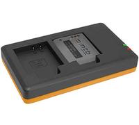 Cargador Doble (USB + Enchufe) Tipo DB-110 DB110 Compatible con Ricoh GR III, G900(SE), WG-6