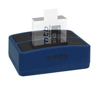 Cargador Doble (USB) para cámara Deportiva Rollei Actioncam 425, 426 (4K 2160p) - Contiene Cable Micro USB