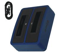 Cargador Dual (Micro-USB) Compatible con Drift HD (1080p), HD170 (Stealth), HD720 / Compatible con Toshiba Camileo H20 ... / Compatible con Ricoh Caplio RR10 UVM... Ver descripción