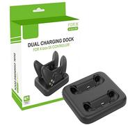 CARGADOR DUAL PARA MANDOS MICROSOFT XBOX X Y ESTACION SERIES USB SOPORTE DOBLE