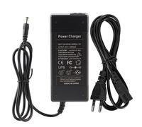 Cargador duradero para patinetes eléctricos con protección contra sobrecorriente, adaptador de carga rápida de 42 V y 2 A para monopatines, con