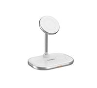 Estación de Carga inalámbrica mag Safe 15W Aluminio airpods iwatch Carga Ultra rápida Smart Phone inalámbrico inducción Soporte teléfono Android iPhone Samsung Google Pixel