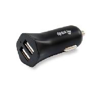 Cargador equip life 5v 2xusb para coche 12 - 24v 2.4a 12w