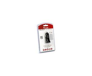 CARGADOR EQUIP LIFE 5V 2xUSB PARA COCHE 12/24V 12W